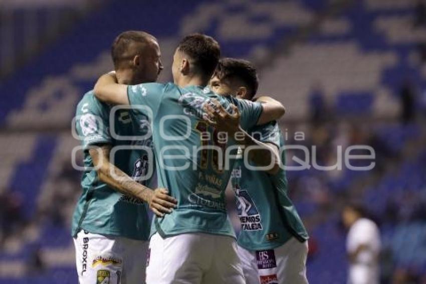 FÚTBOL . CLUB PUEBLA VS LEÓN