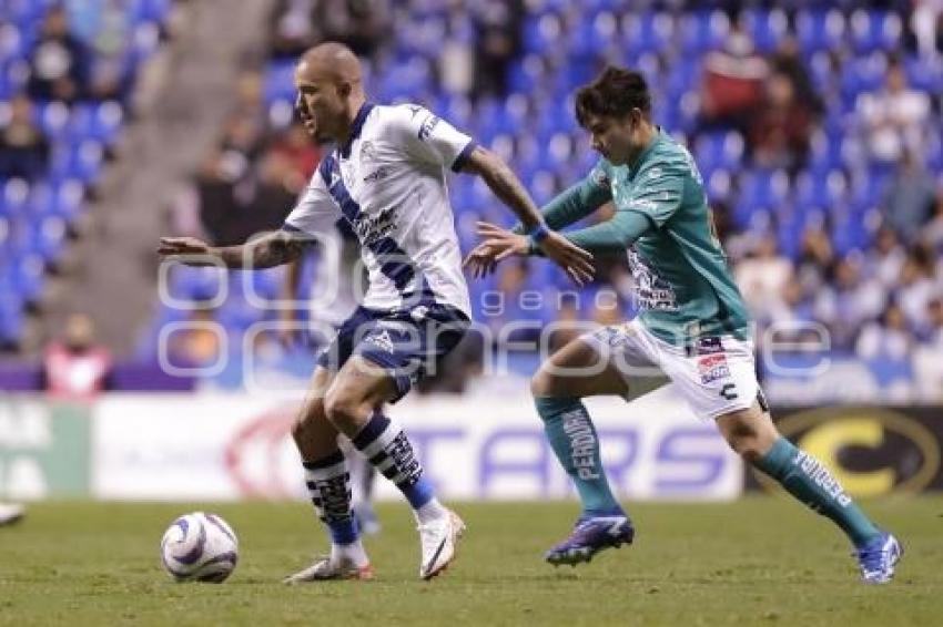 FÚTBOL . CLUB PUEBLA VS LEÓN