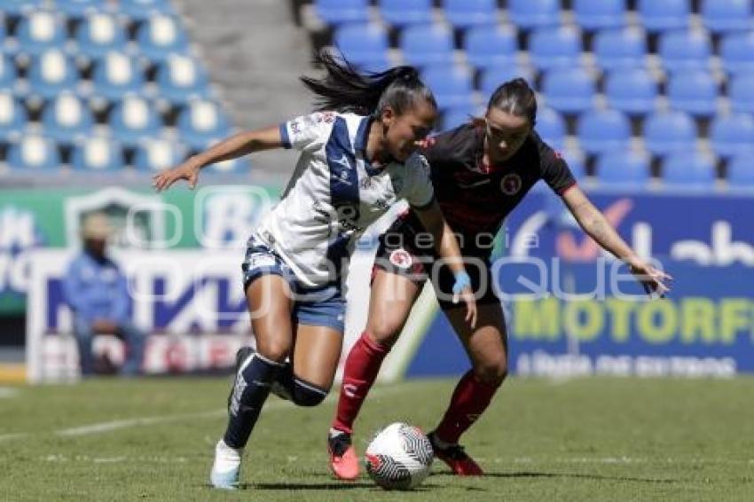 FÚTBOL FEMENIL . PUEBLA VS XOLOS