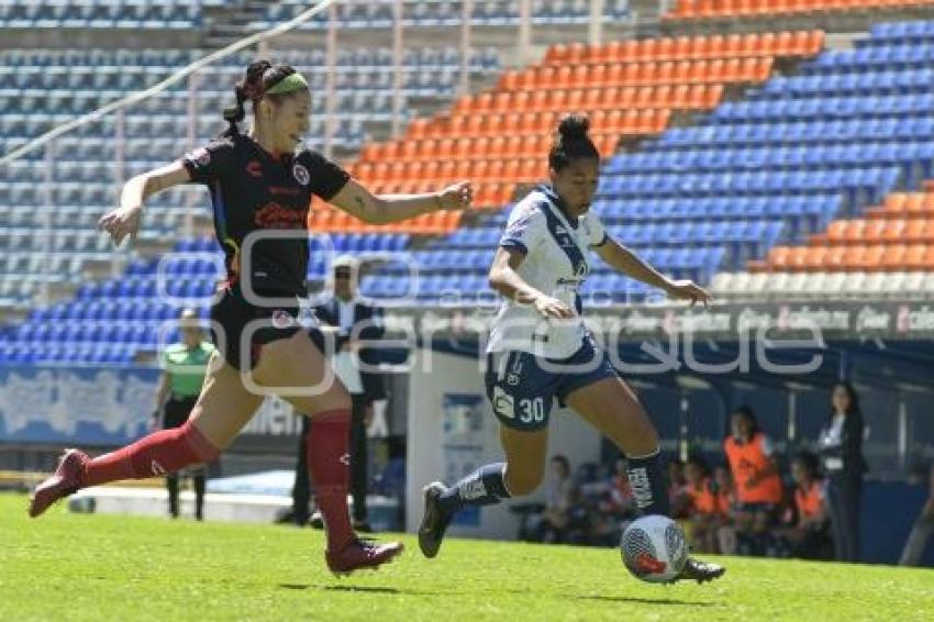 FÚTBOL FEMENIL . PUEBLA VS XOLOS