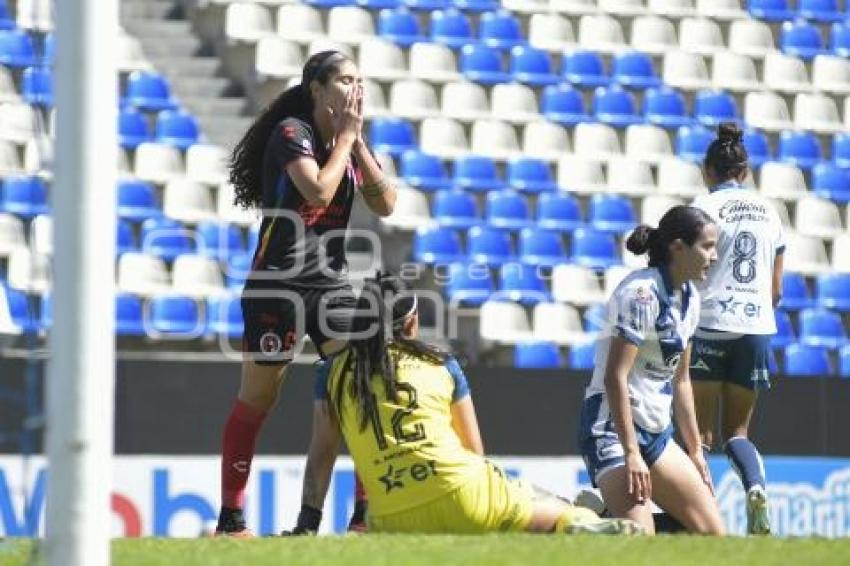 FÚTBOL FEMENIL . PUEBLA VS XOLOS