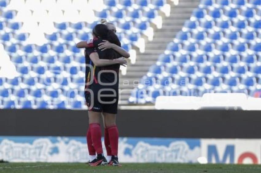 FÚTBOL FEMENIL . PUEBLA VS XOLOS