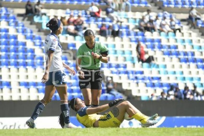 FÚTBOL FEMENIL . PUEBLA VS XOLOS