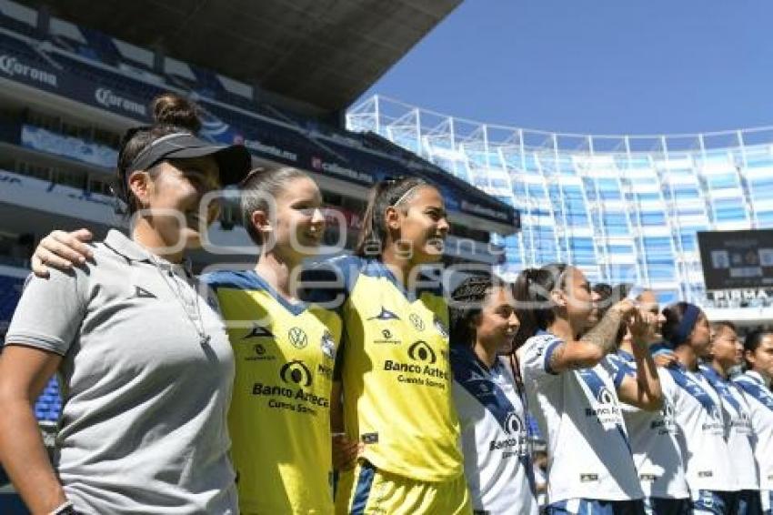 FÚTBOL FEMENIL . PUEBLA VS XOLOS