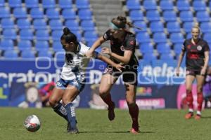 FÚTBOL FEMENIL . PUEBLA VS XOLOS