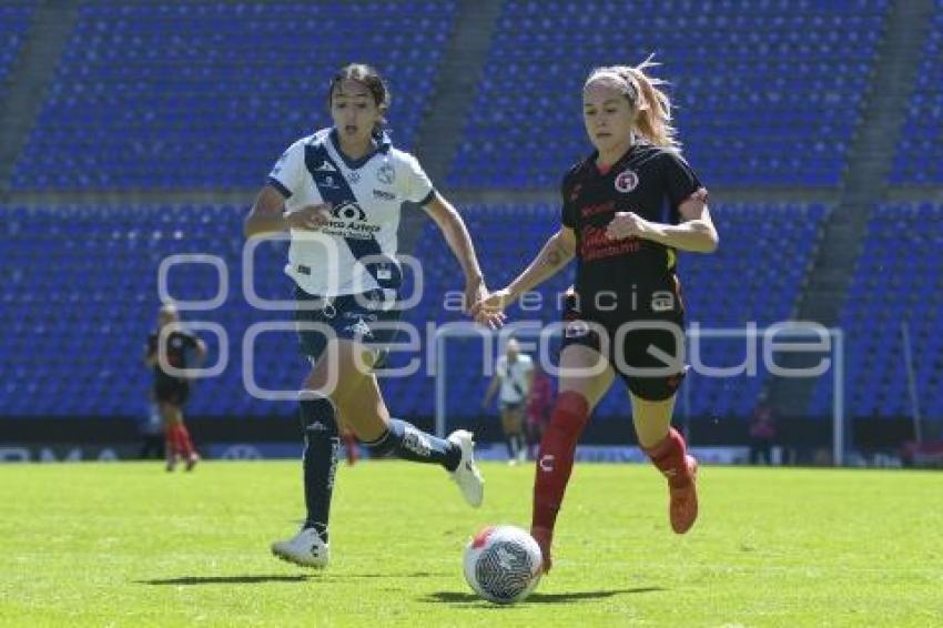 FÚTBOL FEMENIL . PUEBLA VS XOLOS