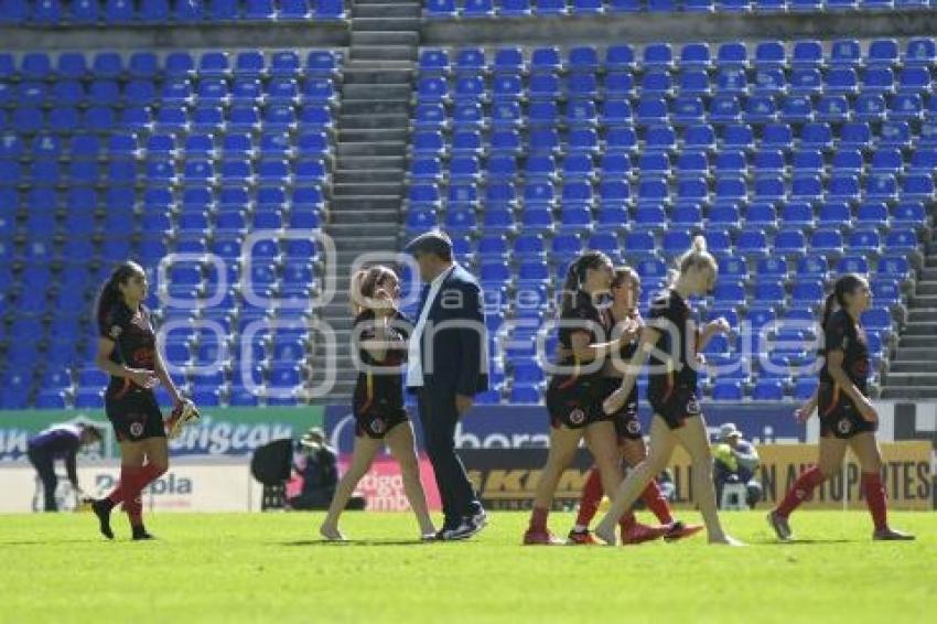 FÚTBOL FEMENIL . PUEBLA VS XOLOS