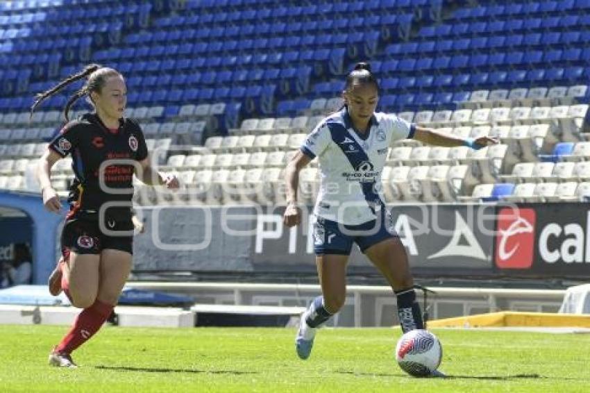 FÚTBOL FEMENIL . PUEBLA VS XOLOS