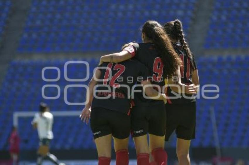 FÚTBOL FEMENIL . PUEBLA VS XOLOS