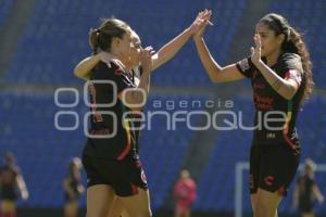 FÚTBOL FEMENIL . PUEBLA VS XOLOS