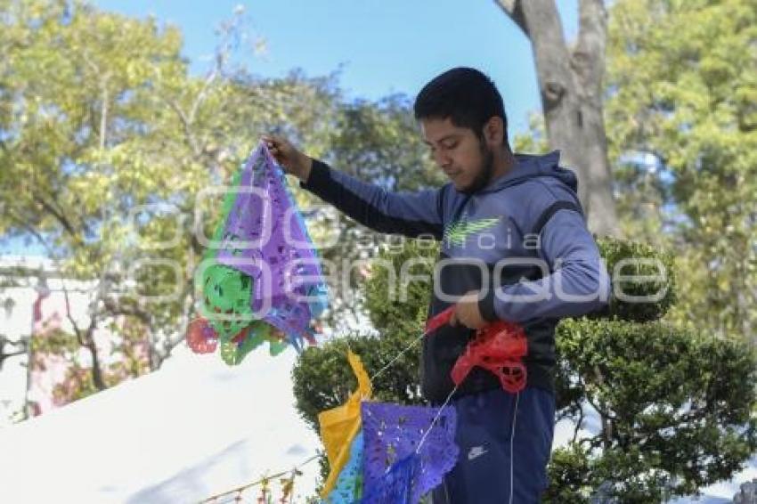 TLAXCALA . ADORNOS DÍA DE MUERTOS