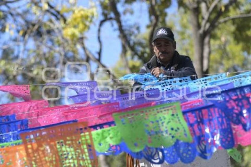 TLAXCALA . ADORNOS DÍA DE MUERTOS 