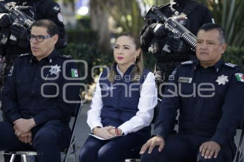 SAN PEDRO CHOLULA . GRADUACIÓN POLICÍAS