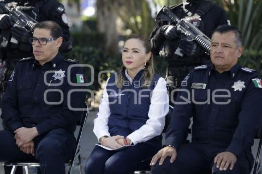 SAN PEDRO CHOLULA . GRADUACIÓN POLICÍAS 