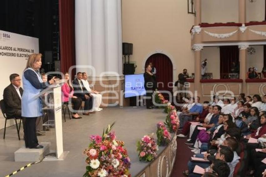 TLAXCALA . ENTREGA SALARIOS ENFERMEROS 