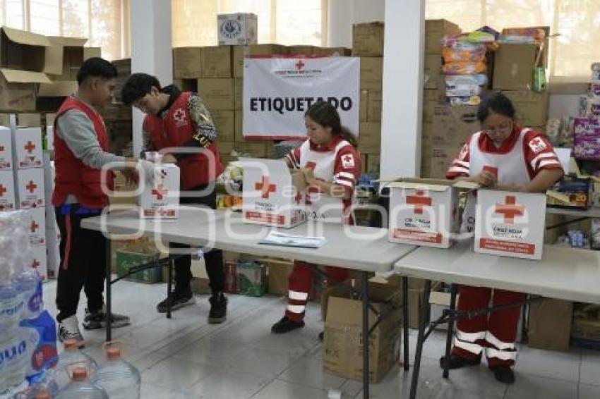 TLAXCALA . CRUZ ROJA . CENTRO ACOPIO