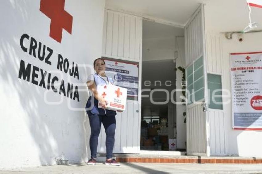 TLAXCALA . CRUZ ROJA . CENTRO ACOPIO