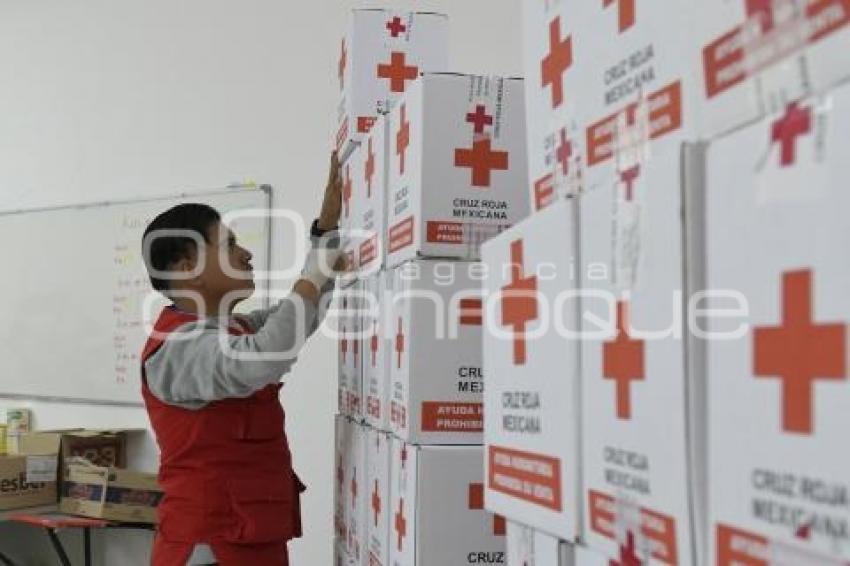 TLAXCALA . CRUZ ROJA . CENTRO ACOPIO