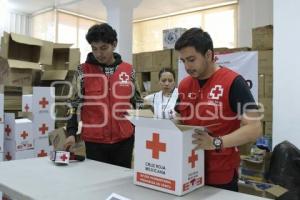 TLAXCALA . CRUZ ROJA . CENTRO ACOPIO