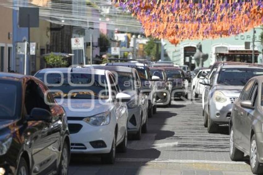 TLAXCALA . CIERRE DE VIALIDAD