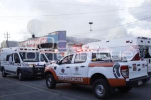 CENTRAL DE ABASTO . INCENDIO