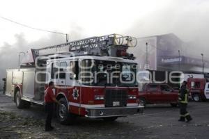 CENTRAL DE ABASTO . INCENDIO