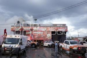 CENTRAL DE ABASTO . INCENDIO