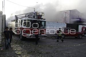 CENTRAL DE ABASTO . INCENDIO