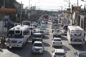 CARRETERA FEDERAL TEHUACÁN . TRÁFICO