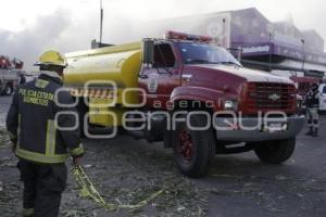 CENTRAL DE ABASTO . INCENDIO