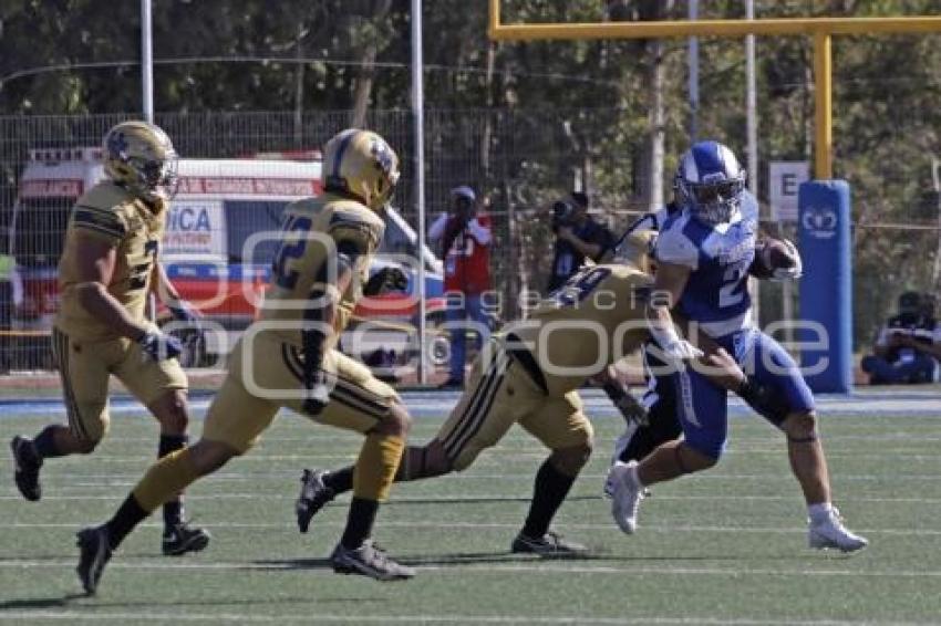 FÚTBOL AMERICANO . BORREGOS VS PUMAS