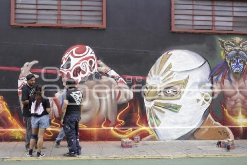 MURAL . ARTE LUCHA