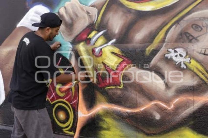 MURAL . ARTE LUCHA