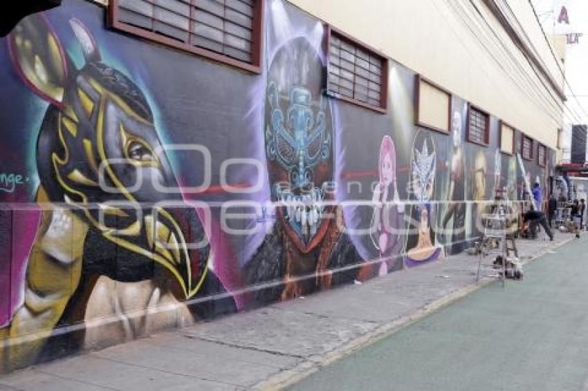 MURAL . ARTE LUCHA