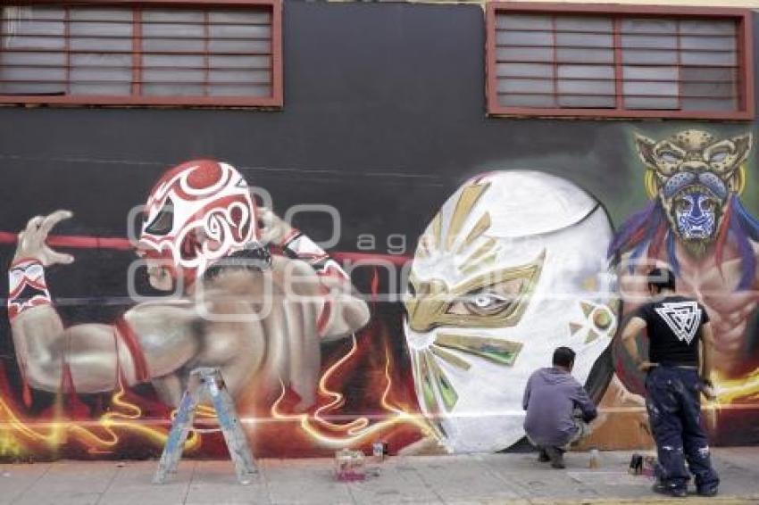 MURAL . ARTE LUCHA