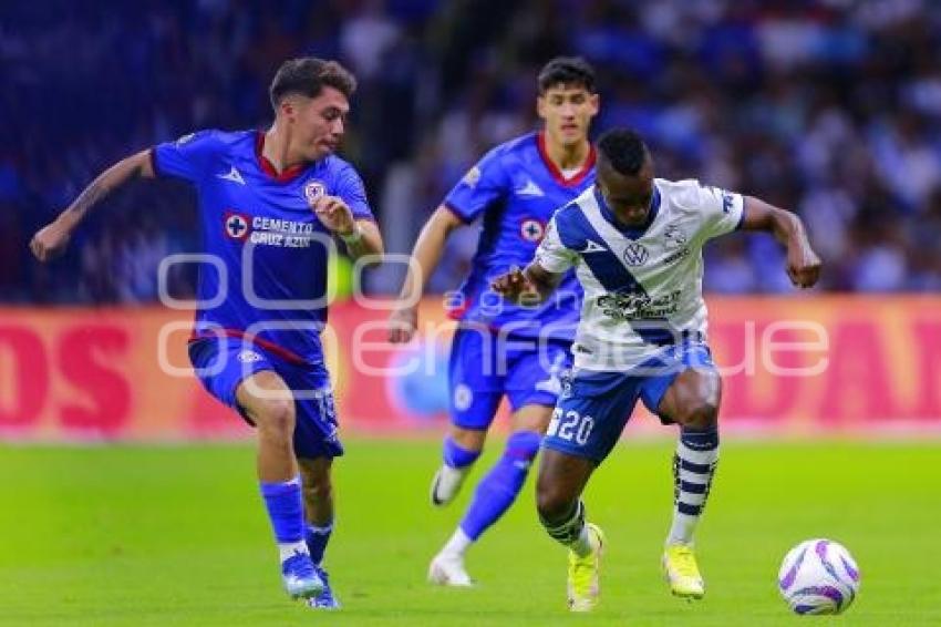 FÚTBOL . CRUZ AZUL VS CLUB PUEBLA