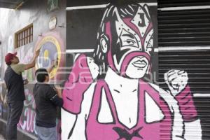 MURAL . ARTE LUCHA