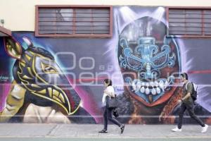 MURAL . ARTE LUCHA