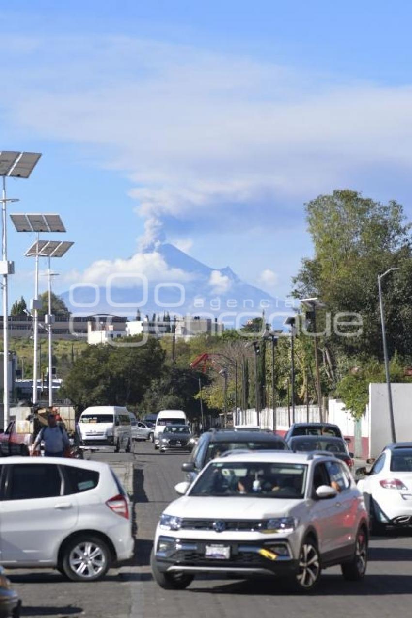 TLAXCALA . VOLCÁN POPOCATÉPETL