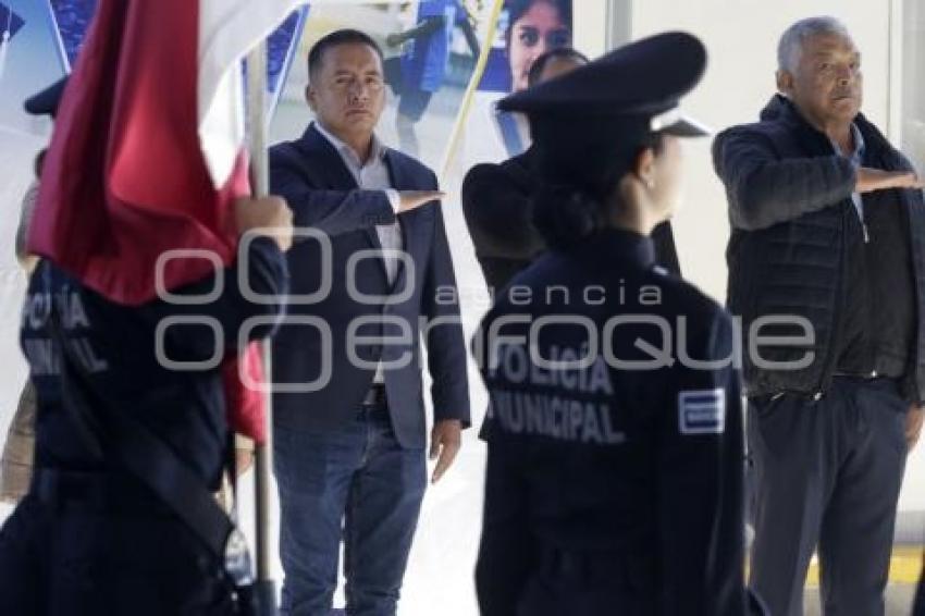 SAN ANDRÉS CHOLULA . CEREMONIA CÍVICA