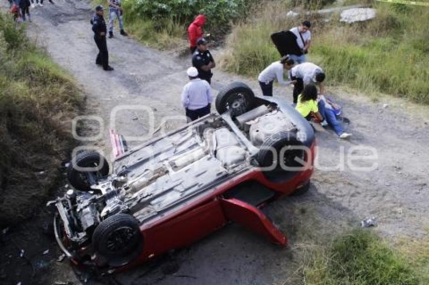 TLAXCALA . ACCIDENTE VEHICULAR