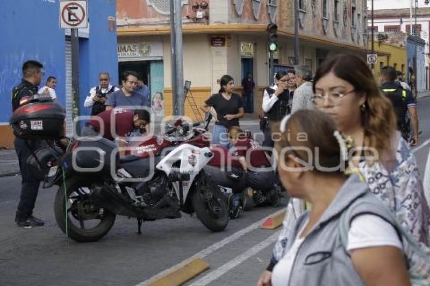 ATROPELLADO . TRANSPORTE PÚBLICO