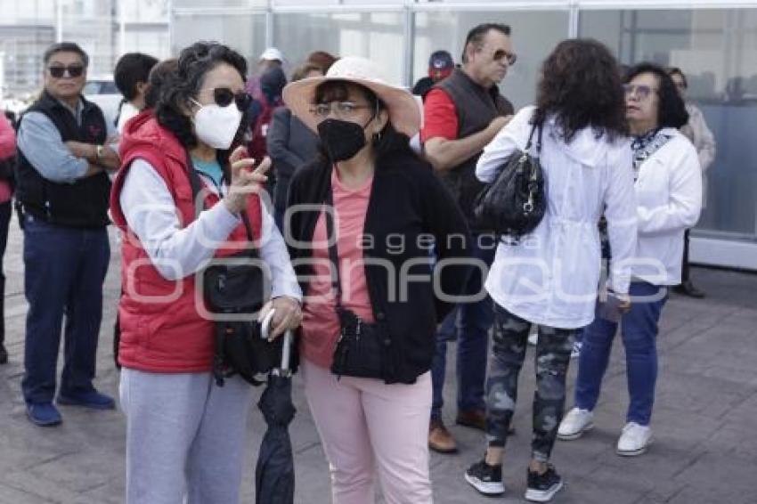 MANIFESTACIÓN . JUBILADOS SNTE 51
