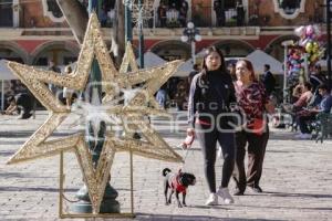 ZÓCALO . ADORNOS NAVIDEÑOS