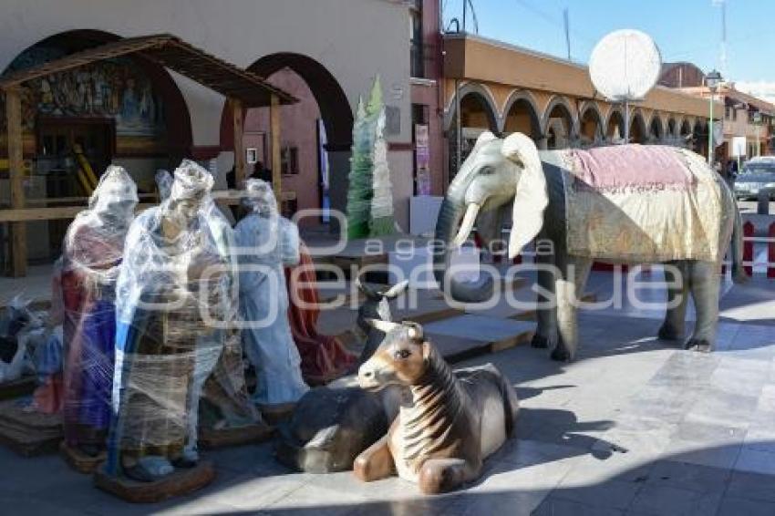 CHIAUTEMPAN . ADORNOS NAVIDEÑOS