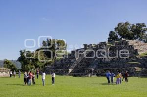 CUETZALAN . ZONA ARQUEOLÓGICA