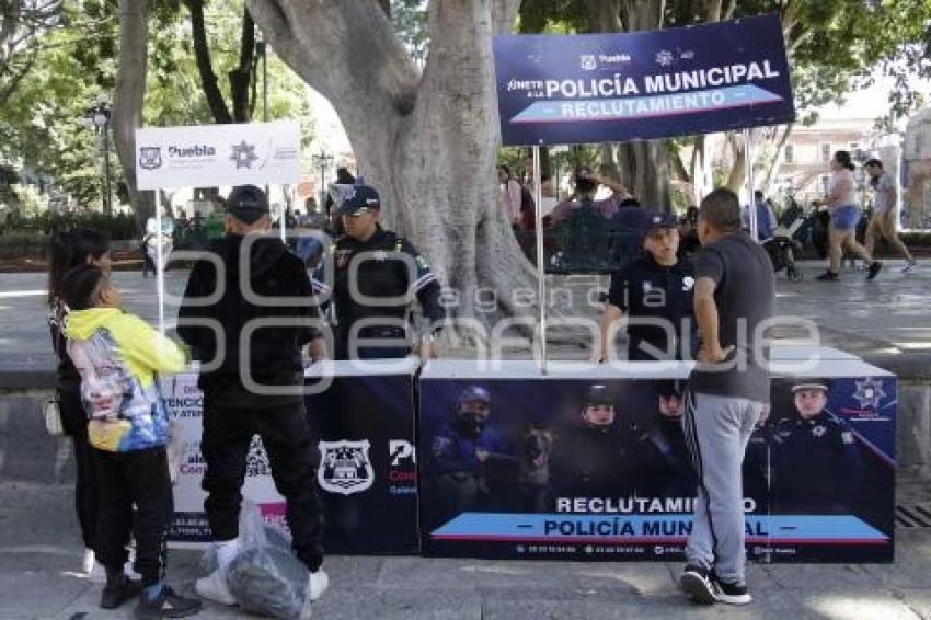 POLICÍA MUNICIPAL . RECLUTAMIENTO