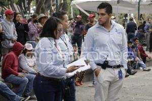 MANIFESTACIÓN . HABITANTES LA RESURRECCIÓN