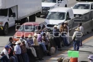 TLAXCALA . BLOQUEO ARCO NORTE