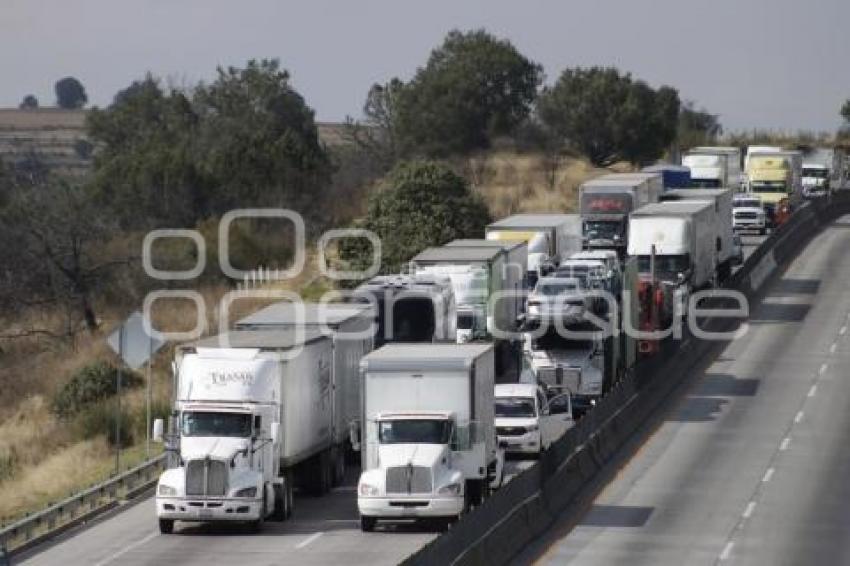 TLAXCALA . BLOQUEO ARCO NORTE